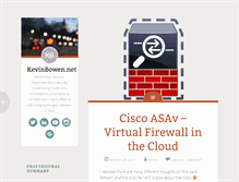 Tablet Screenshot of kevinbowen.net